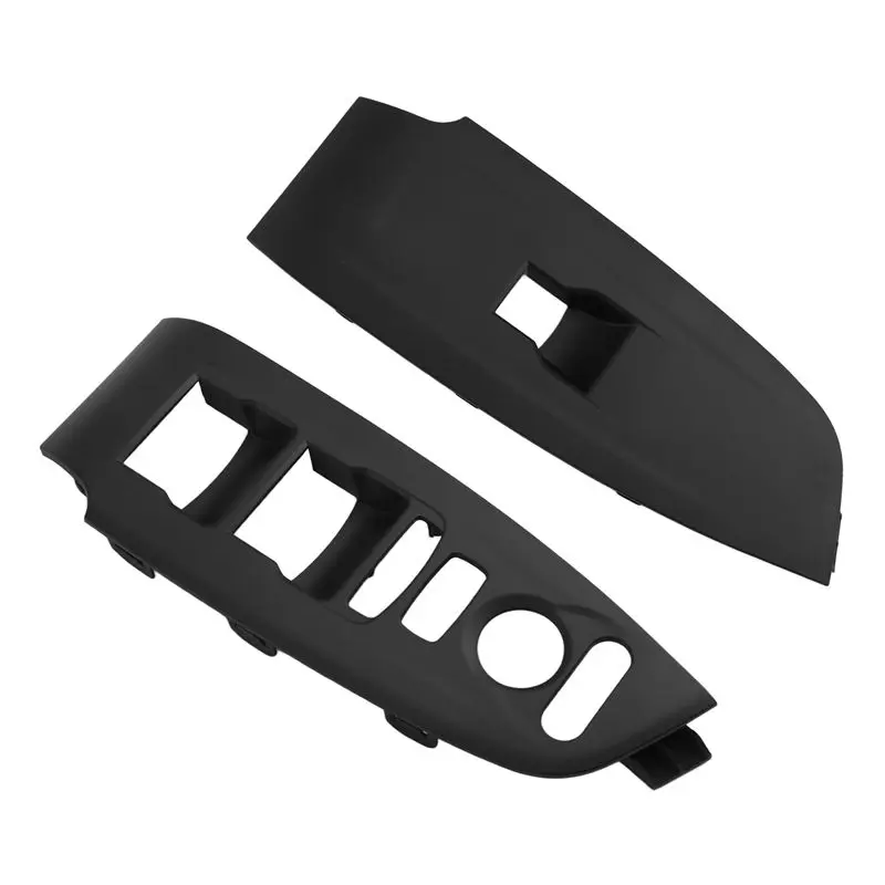 

For Honda Accord 2018-2021 1Pair Front Door Window Glass Lift Switch Bezel Trim Panel 83592-TVE-H01ZA 83542-TVE-H01ZA
