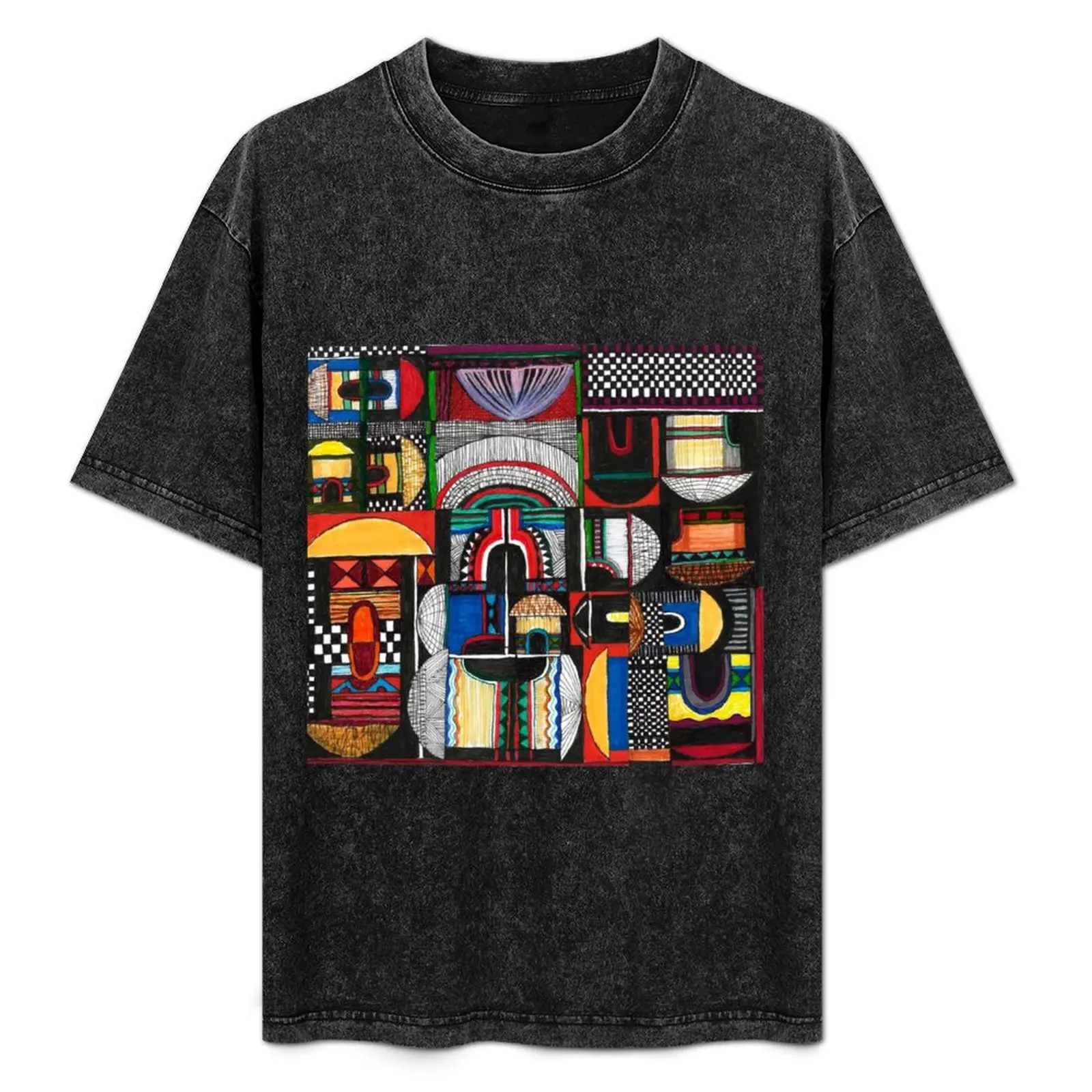 

Dwellings - Small Pattern (See also Large Pattern) T-Shirt man t shirt summer man t shirt cotton high quality T-Shirt