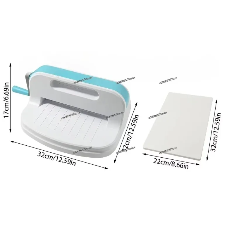 A4 Size Manual Die Cutting Embossing Machine Carbon Steel Structure Hand Press Paper Art Craft Equipment