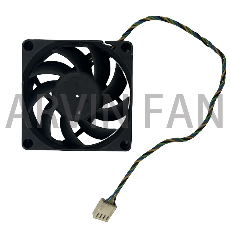 Ventilador de Refrigeração CPU Original, Novo, AFB0712HHB 7015, 7cm, 70x70x15mm, DC 12V, 0.45A, 4 Linhas Pwm AMD Cooler