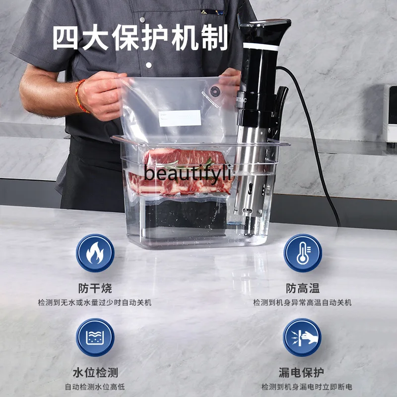 Kommerzieller langsamer Kochtopf bei niedriger Temperatur, Kochmaschine