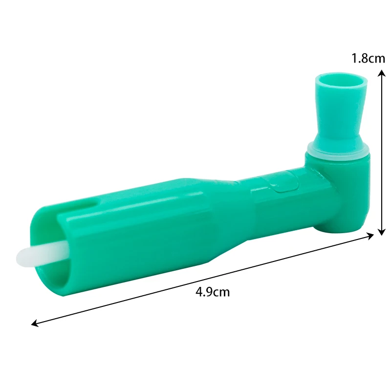 زوايا نبوي للأسنان للاستعمال مرة واحدة ، كوب تلميع أسنان ناعمة وصلبة ، قبضة عالمية مستقيمة منخفضة السرعة ، 20 *