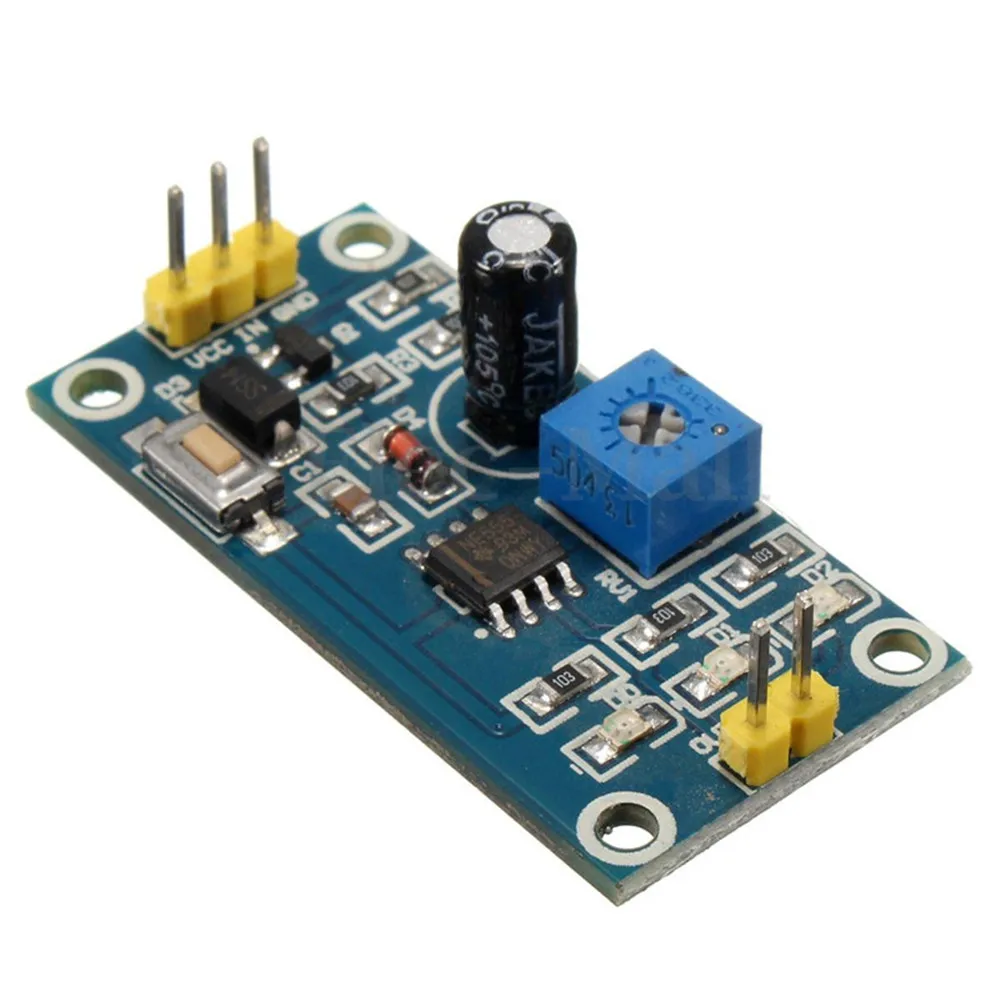 NE555 Relay Module DC 5V 12V 5-12V Adjustable Timer Delay Switch Board  0-150 Second with LED Indicator