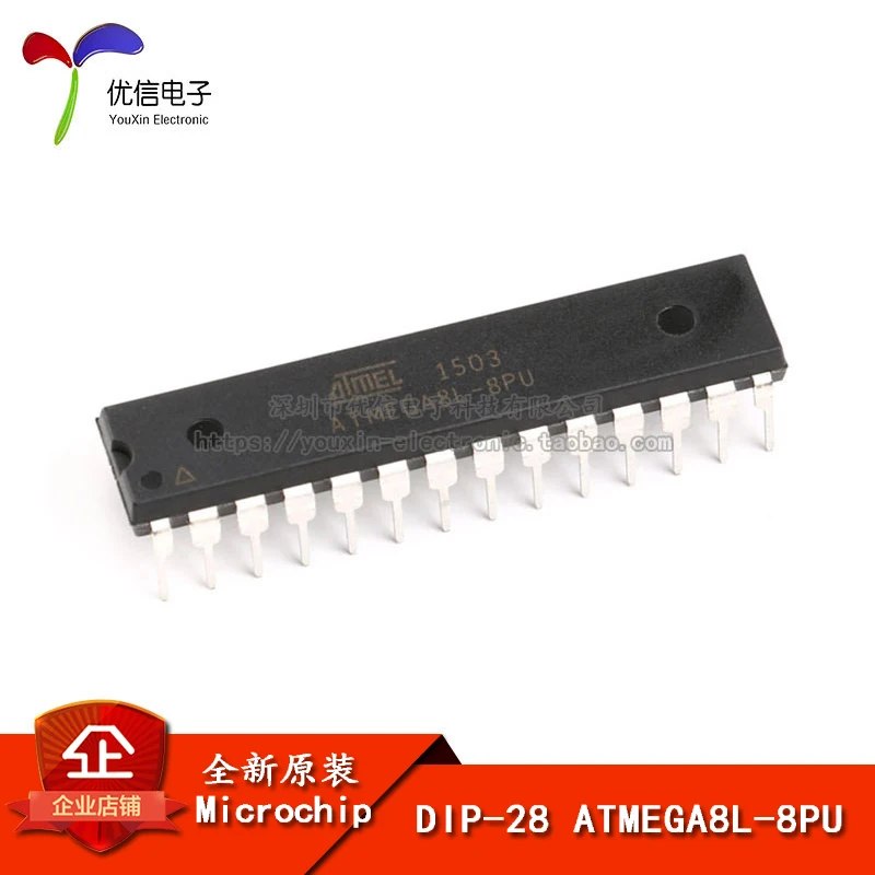 

10 шт. оригинальный встроенный микроконтроллер ATMEGA8L-8PU MCU 8-битный микроконтроллер 8K flash DIP-28