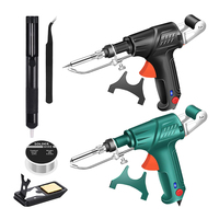 60W Automatic Electric Soldering Iron Tin Gun Laser Welding Machine For Metal Send Tin Gun Welding Repair Tools Hand-Held US/EU