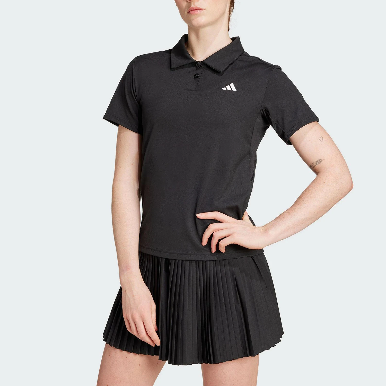 Oryginalna letnia damska koszulka polo do tenisa i fitnessu Adidas JZ4924