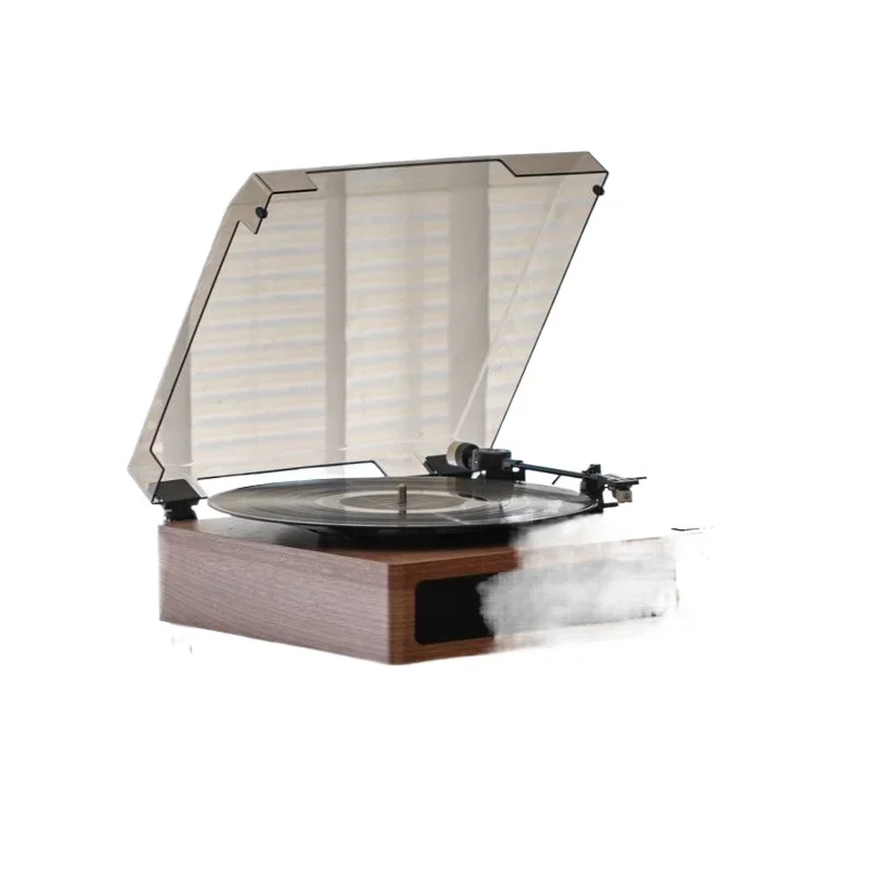 

Vinyl record player enjoys extravagant sound quality 3.5mm wired connection powerful sound reinforcement music