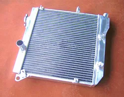 Aluminum Radiator For 1975-1985 Autobianchi Lancia A112 Series 3/4/5/6/7 Coolant 1975 1976 1977 1978 1979 1980