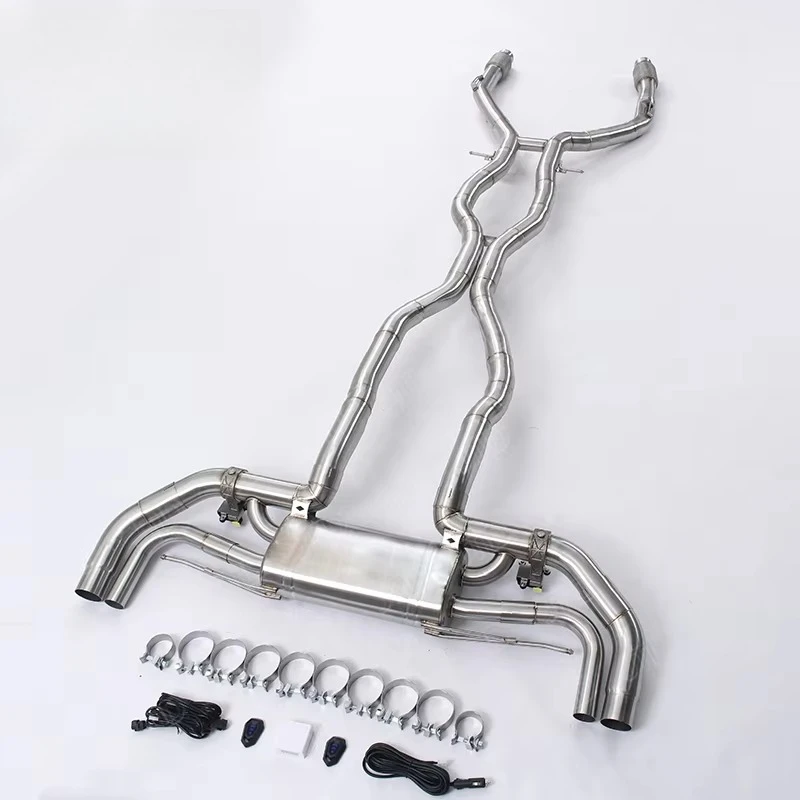 

High Polished Exhaust System Stainless Steel Exhaust Muffler System for GLE63S 4.0T