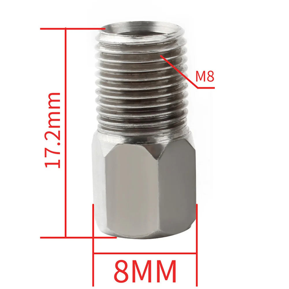 

Replace High Quality Screw Hollow Screw For-Avid Stainless Steel Bolt Joint Hollow Screw Oil Dish 10Pcs 12.7x8mm