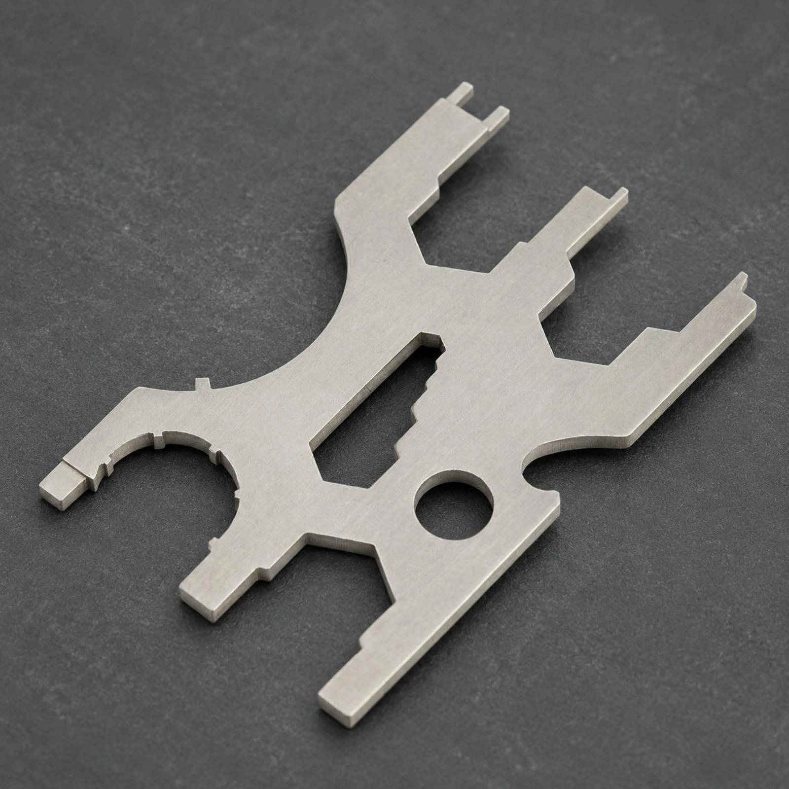 Picture 3: Dive Equipment Repair Card Compact Stainless Steel Repair Tool Service Instrument Cutout Design Diving Gear