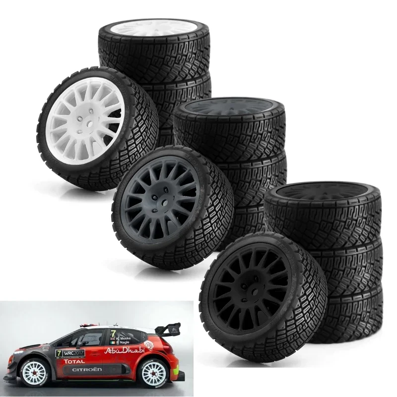 

RC Racing Car Tires On Road Tyre Wheel for Tamiya TT01 TT02 XV01 TA06 PTG-2 HPI WR8 HSP 1/10 1/12 1/14 RC Car Upgrades Parts