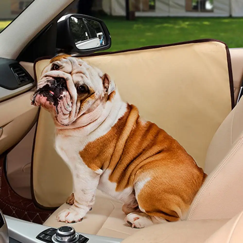 Decoration Anti-Scratch Bite-resistant 2Pcs Car Side Door Window Protector Dog Protective Pad Guard Oxford Cloth Mat Pet Nest De