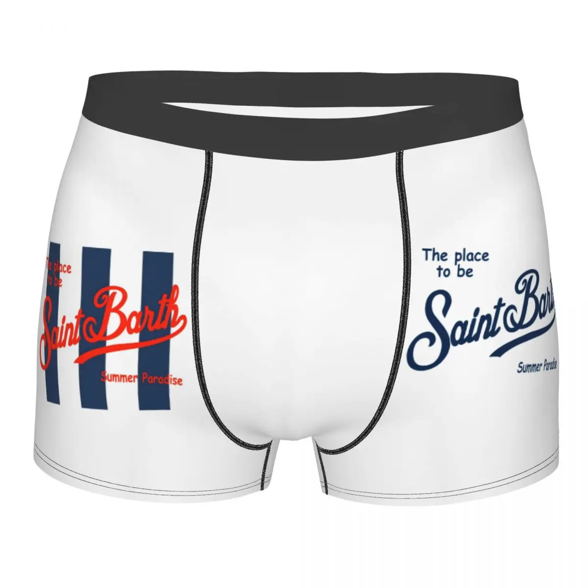 

Custom Novelty S-saints B-barths Boxers Shorts Panties Men's Underpants Comfortable Briefs Underwear