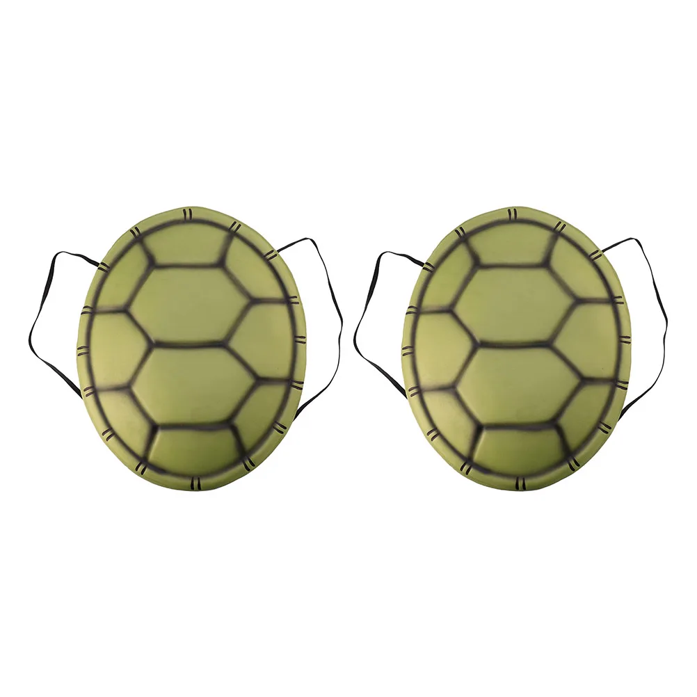 2pcs Turtle Shell Cosplay Costume Props Teenage Cos Dress Up Halloween Party Nightclub Carnival Decor Supplies