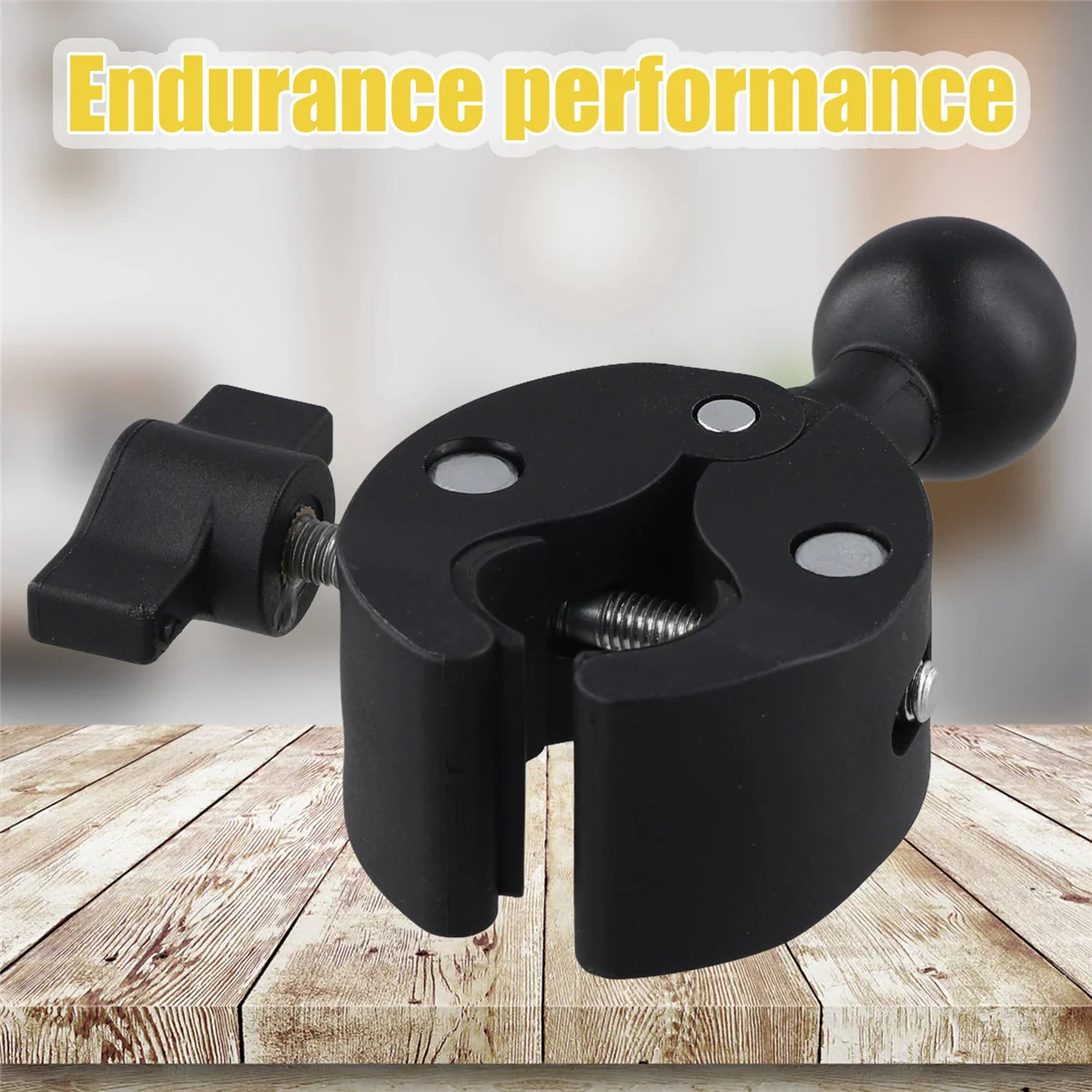 AAA87 Bicycle Universal Crab Clamp for GoPro DJI Sports Camera for Handlebar Clamp Motorcycle Riding Bracker