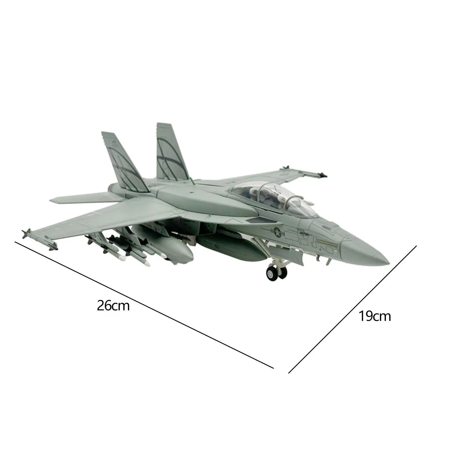 Juguete de aleación de avión fundido a presión 1:72 con soporte, avión de simulación coleccionables para