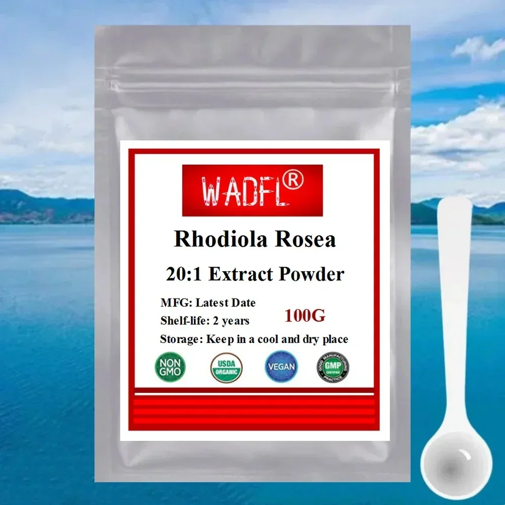 Factory Direct Sales Customizable Sub Packaging 50-1000g Rhodiola Rosea Extracto20/1