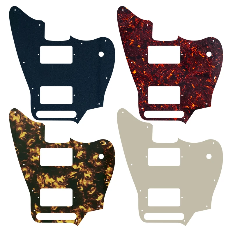 Xin Yue Guirar Parts -For Mexico Jaguar Blacktop PAF Humbucker Guitar Pickguard PAF Humbucker Route Multicolor Options