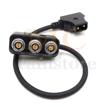 Rozbočovač napájení 1 x D-tap samec na 3 x 0B 2-pin samice adaptérový kabel 14,8 V 6 nejlepší prodej 14,8V adaptér - №5