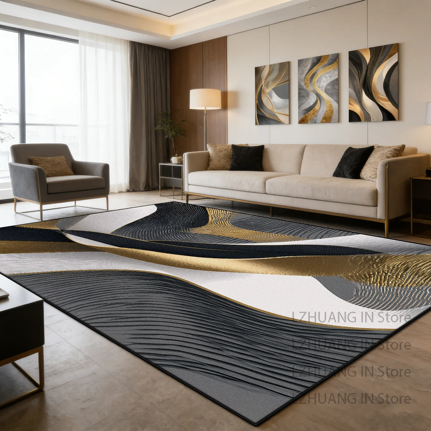 Modern licht luxe abstract woo - Home Decor Lighting Wholesale recensie en prijs