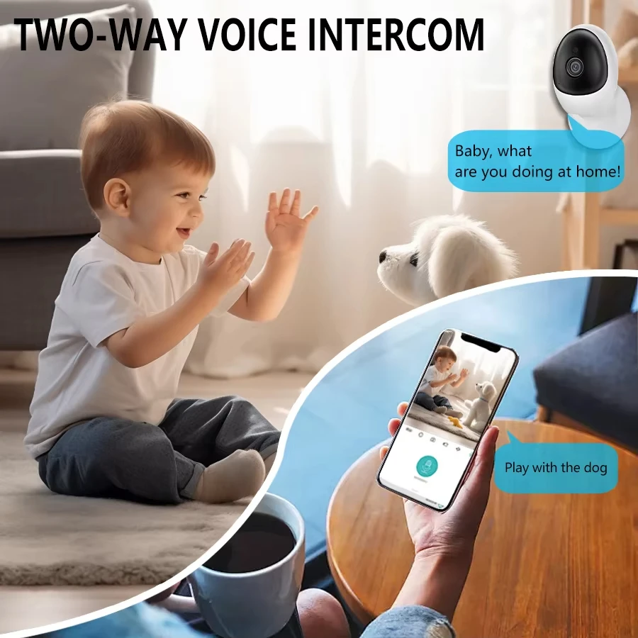 4MP WiFi Innen-Baby- und Haust – Home Security Items Bewertung und Preis