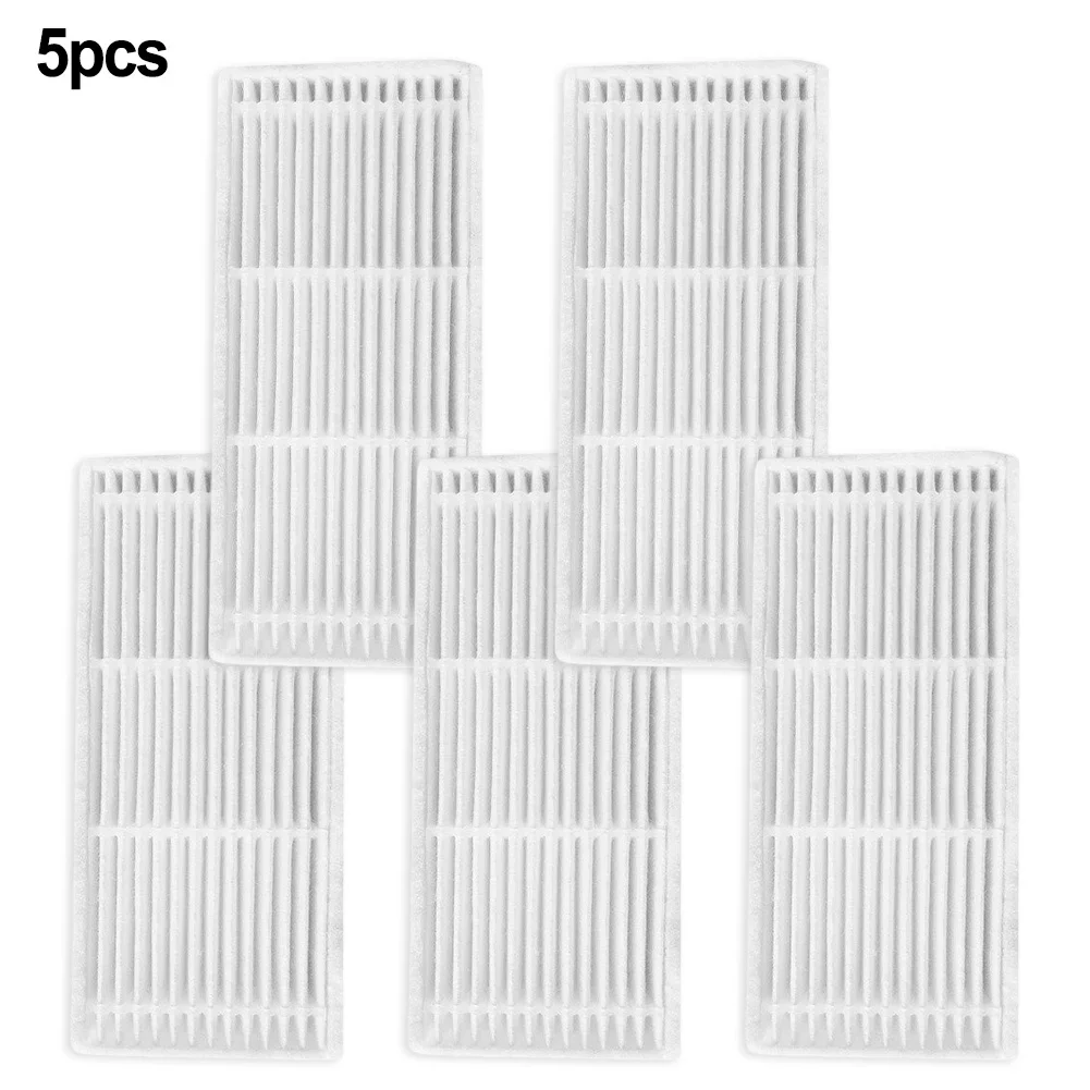 5pcs Filters For WAP ROBOT W300 Robot Vacuum Cleaner Spare Replacement Accessories Filters Sweeper Parts Home Cleaning Tools