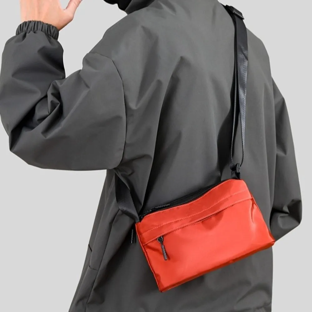 

Водонепроницаемая мужская сумка через плечо, чехол для телефона с несколькими карманами, студенческая сумка через плечо, нейлоновая сумка-мессенджер из ткани Оксфорд