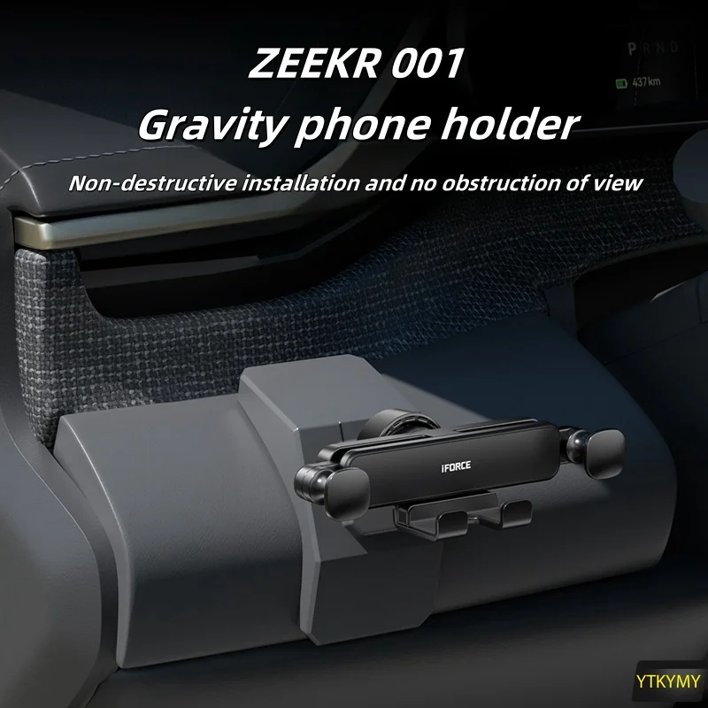 

For ZEEKR 001 2025 2024 Mobile phone holder Driver's mobile phone fixing device Car interior accessories