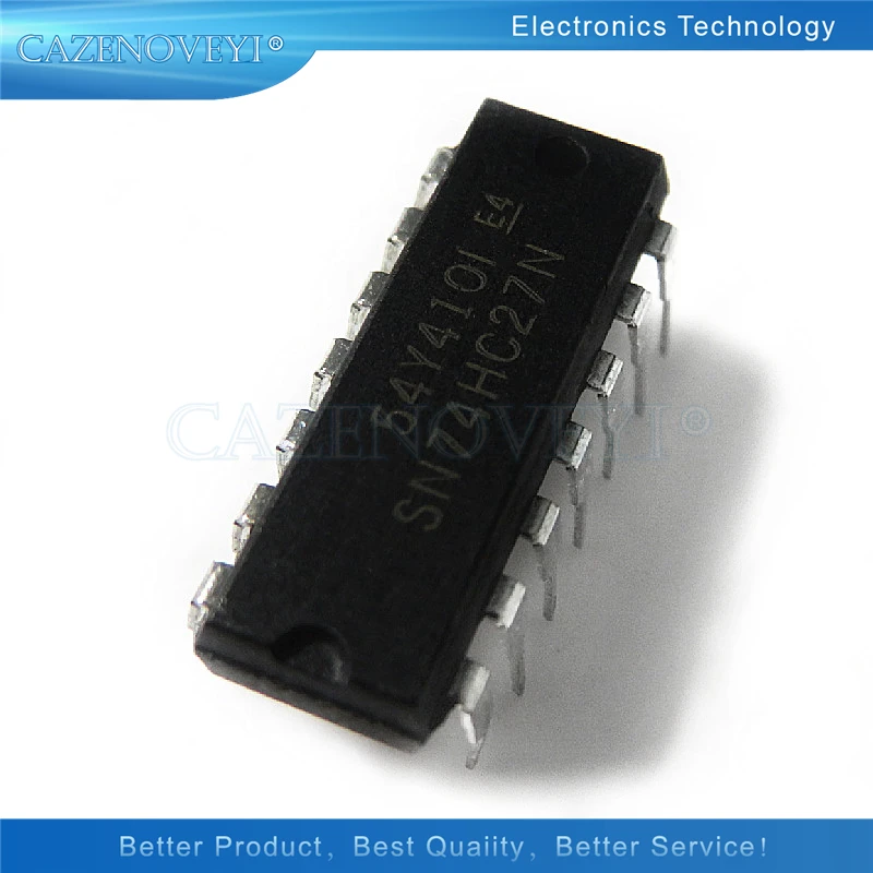 10pcs/lot SN74HC27N DIP-14 74HC27 DIP14 HD74HC27P DIP In Stock