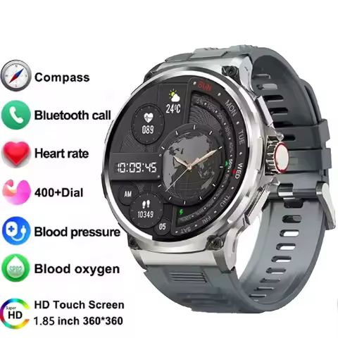 2024 New Smart Watch Women 1.85 inch 466*466 HD for BLACKVIEW BV6300 Samsung Galaxy A20s S22Plus S22+ 5G Oppo A31Honor 30 Pro+