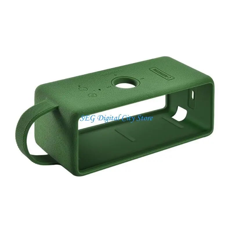 U75B Dust Proof Silicone Case Protector Guard for Embt III Bluetooth-compatible Loudspeaker with Easy Grip Handle Strap