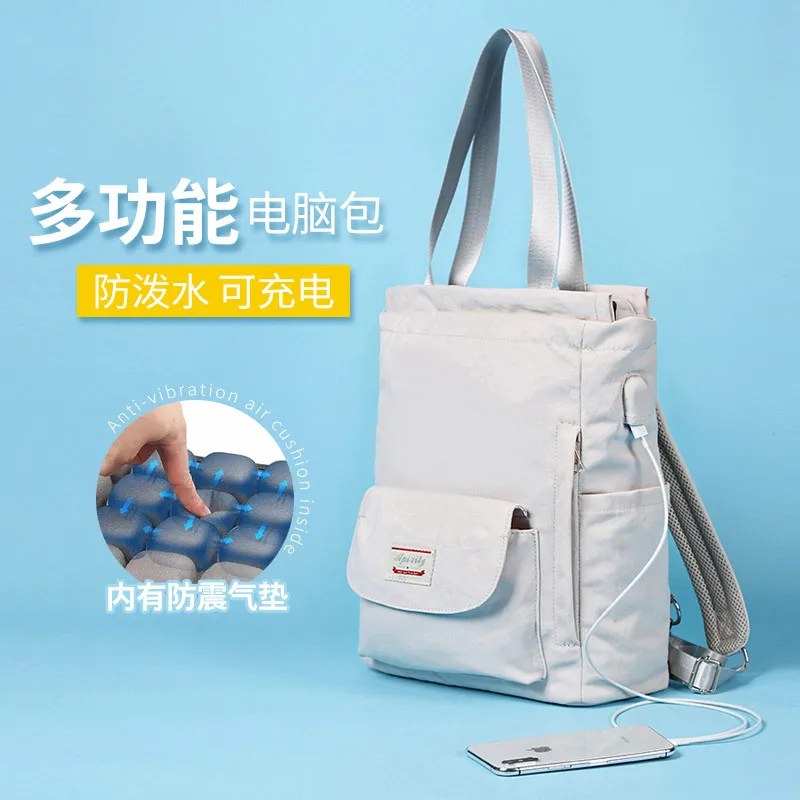 Fashion Women Shoulder Bag for Laptop Waterproof Oxford Cloth Notebook Backpack Laptop Backpacks Girl Schoolbag travel mochilas