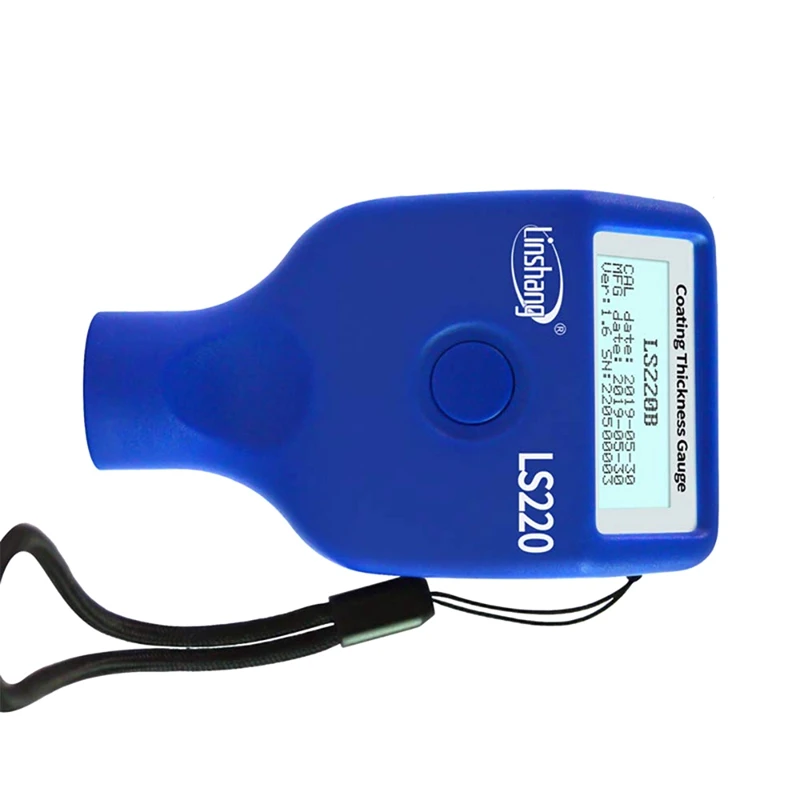 Linshang LS220 Coating Thickness Gauge Car Paint Meter LCD Screen Meter For 2000Um Ferrous Non-Ferrous For Car Dry Film