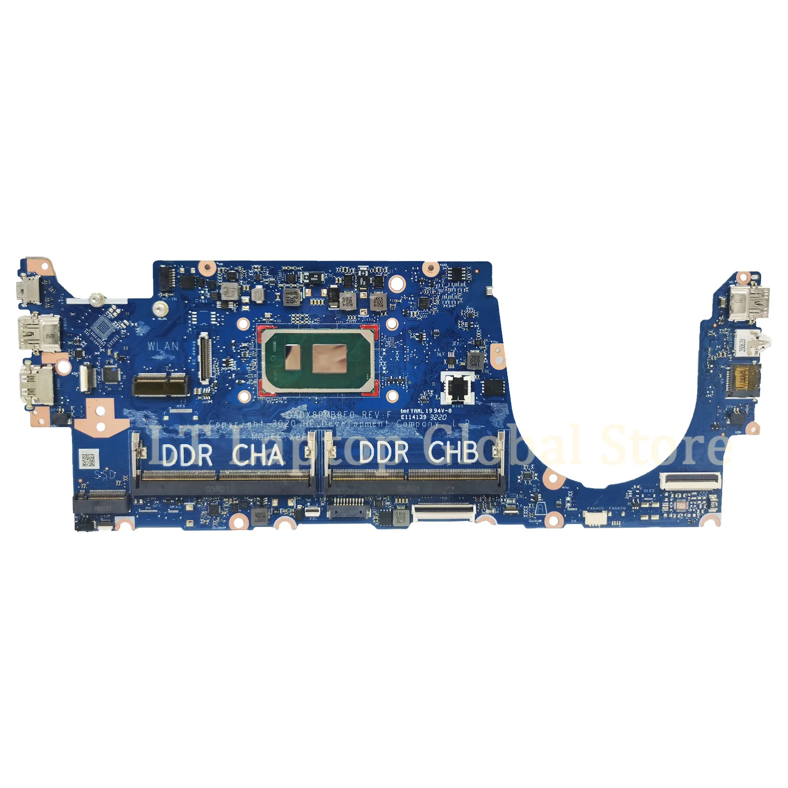 DA0X8PMB8F0 Notebook Mainboard For HP ProBook 430 G8 Laptop Motherboard With CPU I3 I5 I7 11th Gen 100% Tested OK