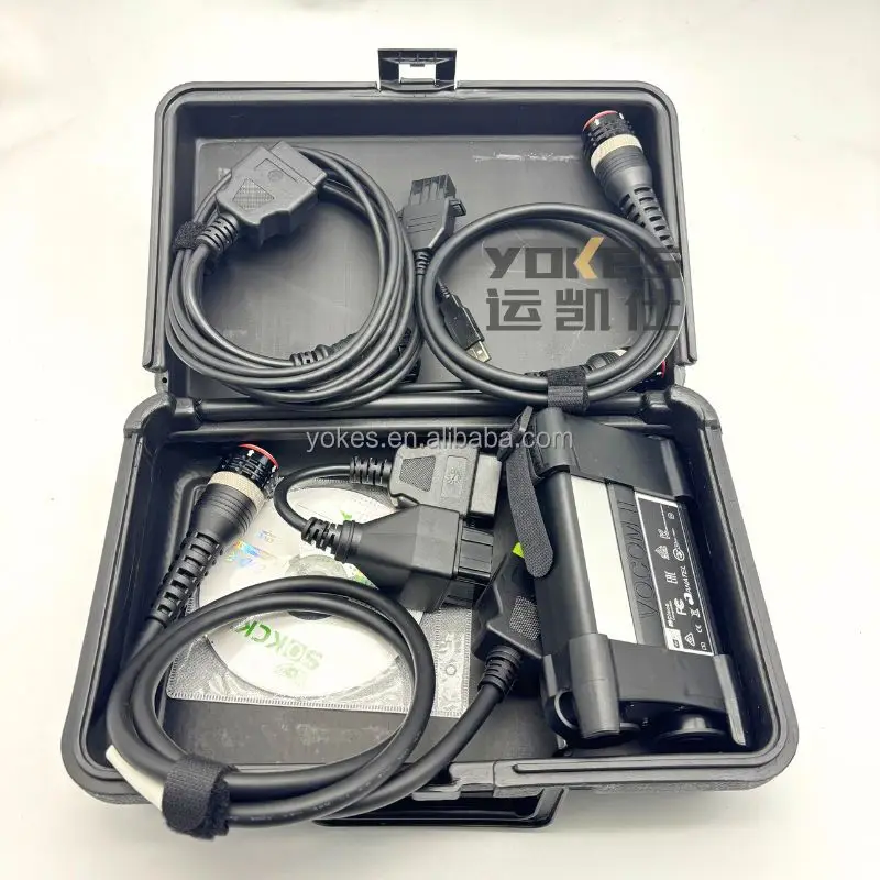 Unidade de comunicação de detecção de scanner de falhas de motor de ferramenta de diagnóstico VOCOM 2 II peças de escavadeira 88894000 para VOLVO