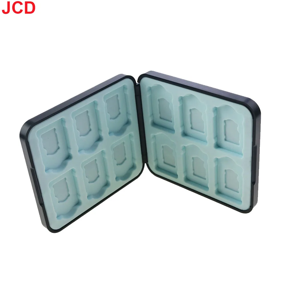 12/24-bit magnetic card box Portable Game Cards Case  Protective Hard Shell Lining Rubber Storage Game Cartridge For Switch Lite