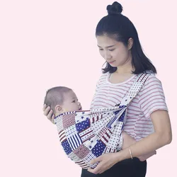 Portante di Bambino appena nato Sacchetto di Spalla Sling Panno di Cotone A Pelo Madre di Alimentazione Sacchetto Ergonomico Bolsa Porta Bebes Wrap seggiolino da anca hipseat