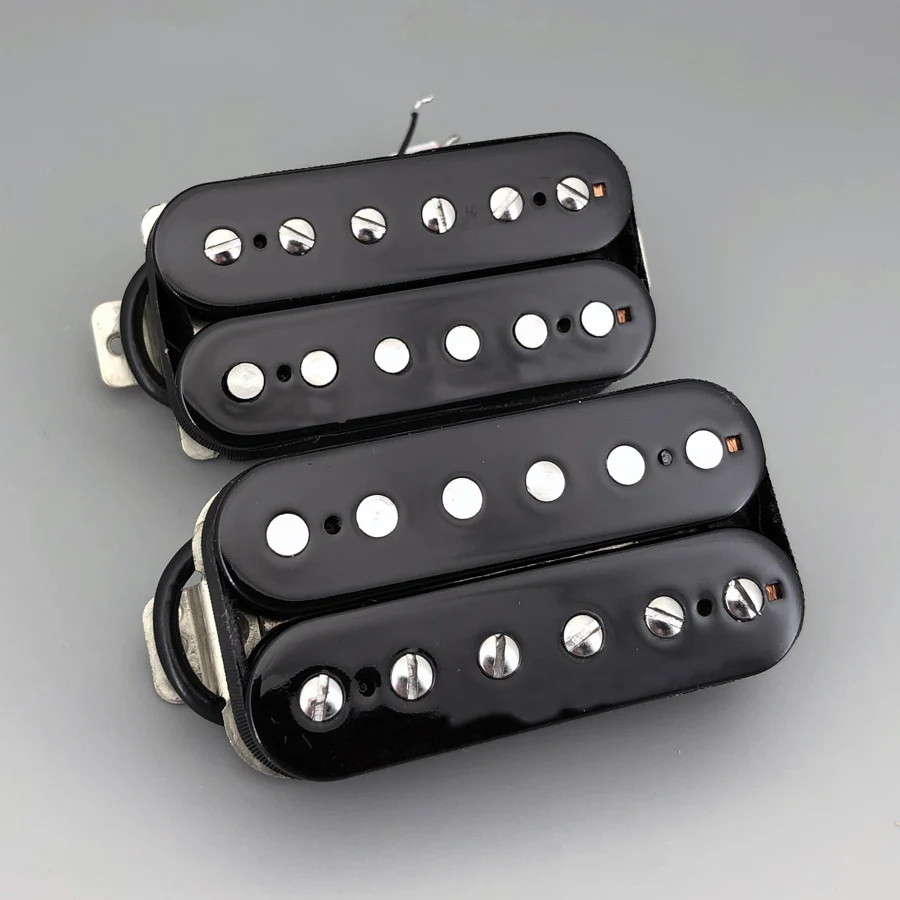 Alnico 5 Guitar Pickups 4 Wires Coil Split Available HH Bridge and Neck Humbucker Pickups