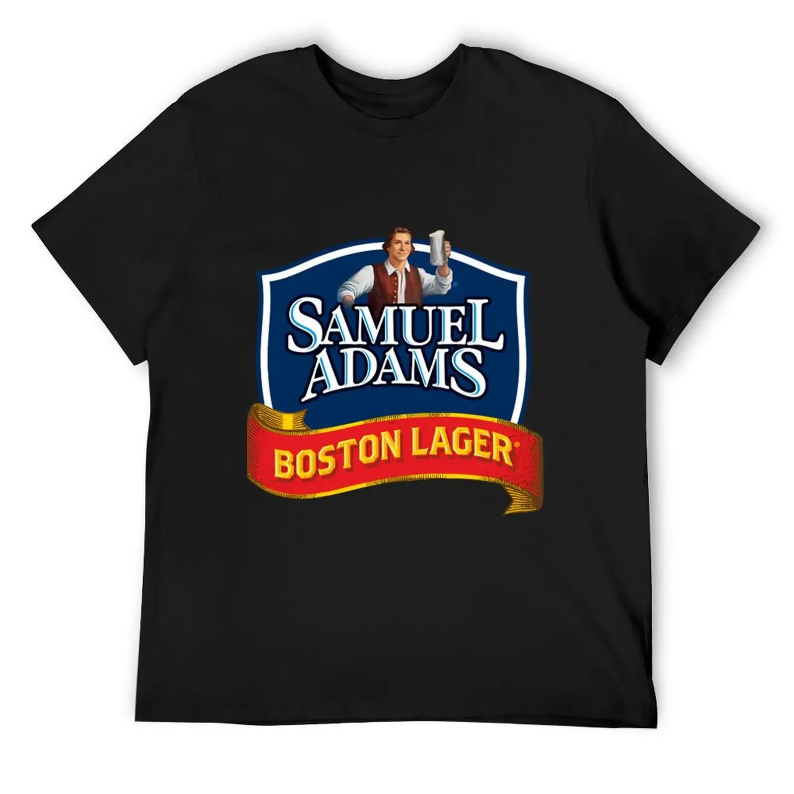 samuel adams T-Shirt vintage plus size tops anime stuff shirts graphic tee mens cotton t shirts