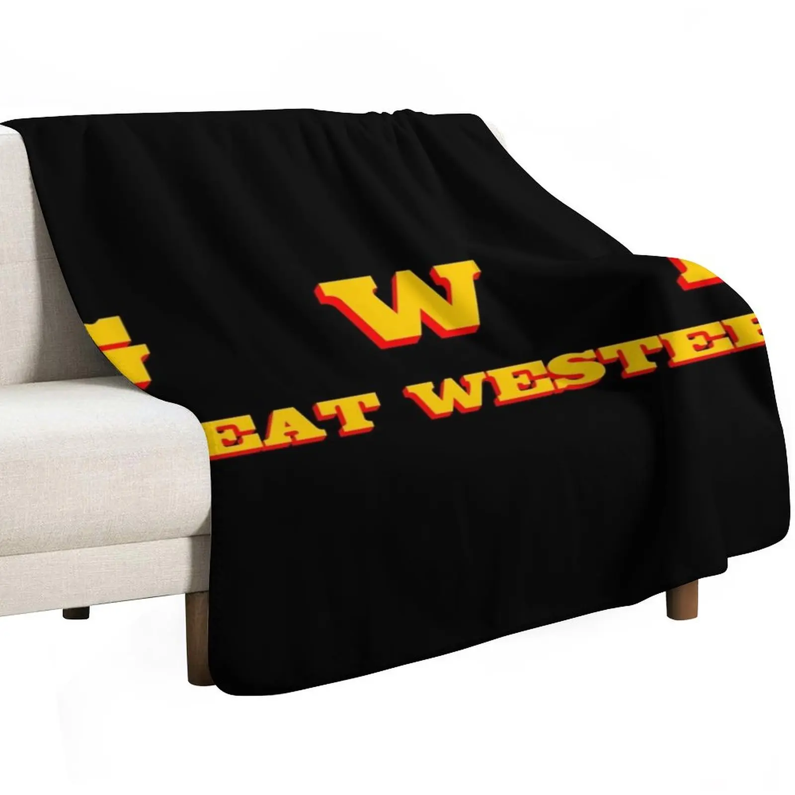 GWR Great Western Railway Throw Blanket halloween blankets and throws Thermal Thin Soft Beds Travel Blankets