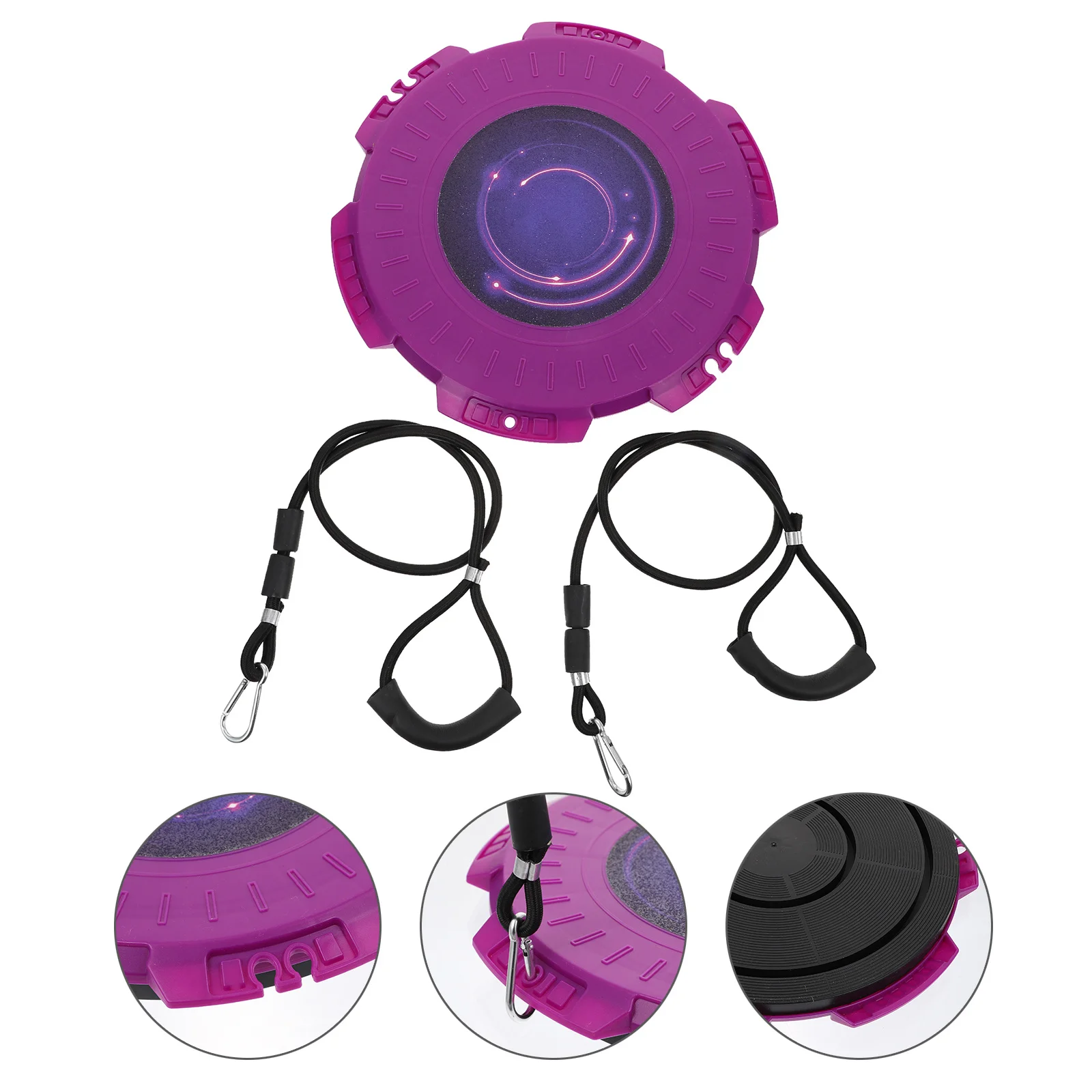 

Twisting Waist Disc Purple Matte Anti-Slip Surface High Impact Aerobic Exercise Board For Slimming Abs Hips Thighs Rotating
