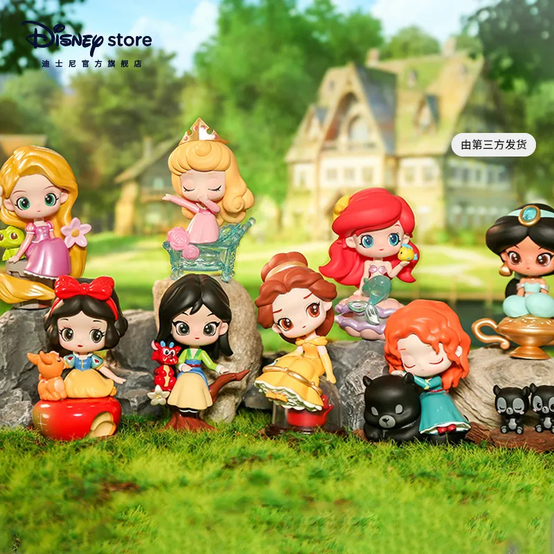 

Disney Princess Fairy Town Series Blind Box Figurine Collectible Tabletop Ornament Doll Trendy Gift for Collectors And Friends