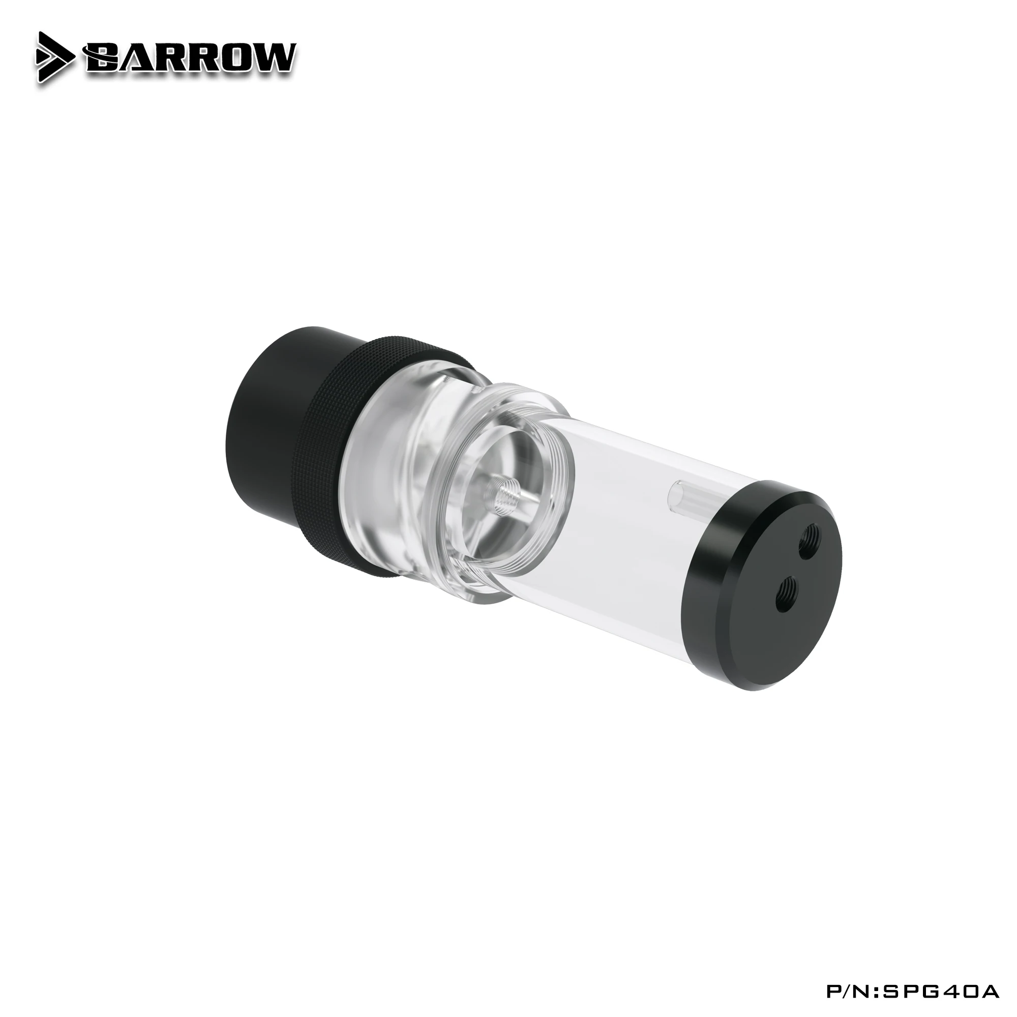 Barrow Acrylic D5 Reservoir Integrated PC Water Cooling Pump PWM Control 18W SPG40A Water Pump for Efficient Heat Dissipation