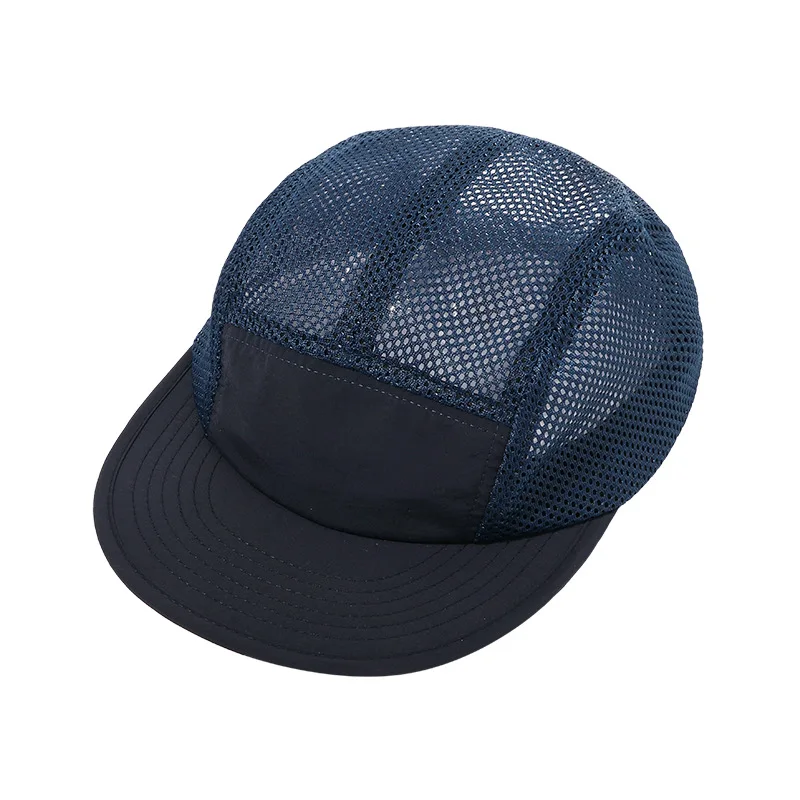 Letnie puste czarne Gorra NiñoFast suche 5-panelowe czapki dla mężczyzn baseballowe kobiety Gorras Hombre La Icon Snapback Trucker czapki z siatki