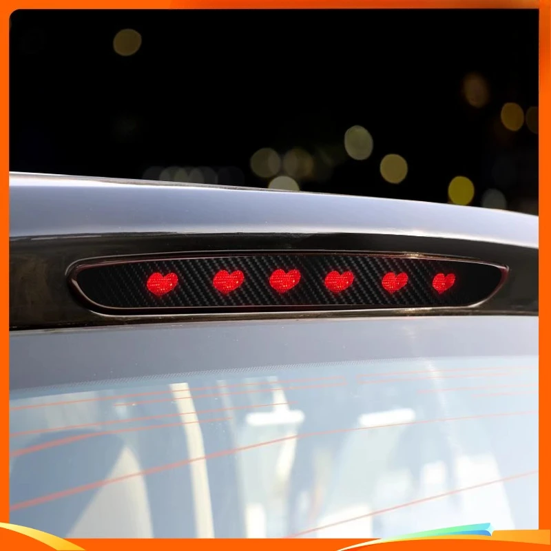 

For LEAPMOTOR T03 Brake Sticker Tail Light Stickers Decorative Sticker Personalized Modified Brake Light Latte Exterior Sticker