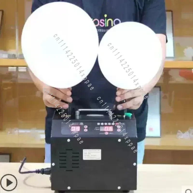 Electric Balloon Pump Inflator with Memory Dual Nozzle Blower for Party Balloon Arches