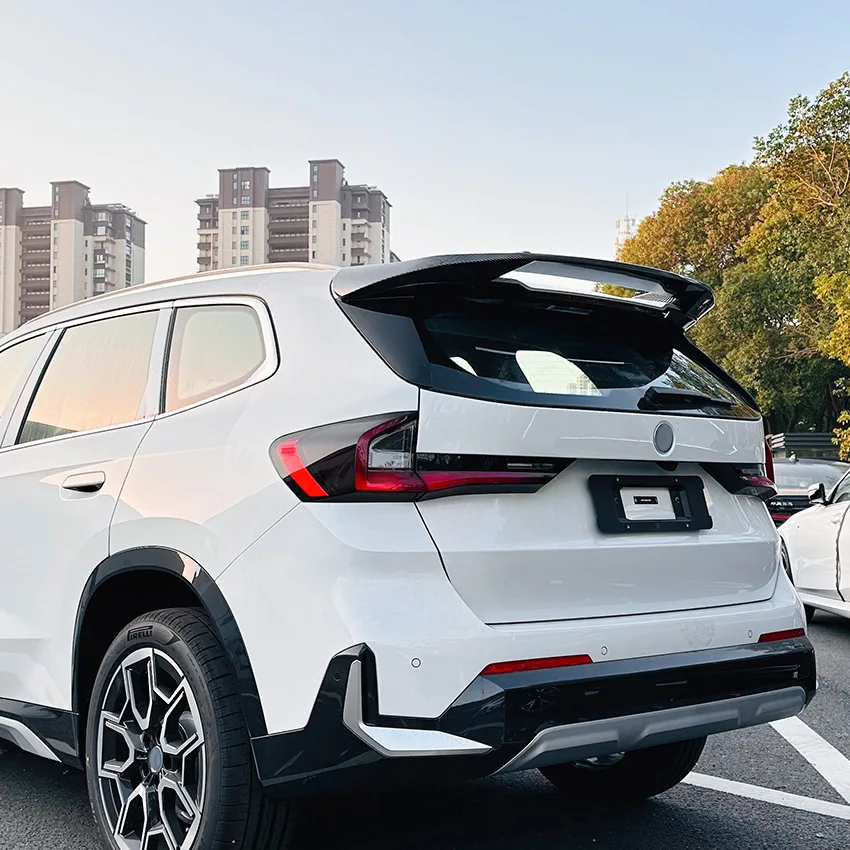 

For BMW X1 iX1 U11 2023-2026 MP Style Rear Roof Spoiler Wing, Gloss Black