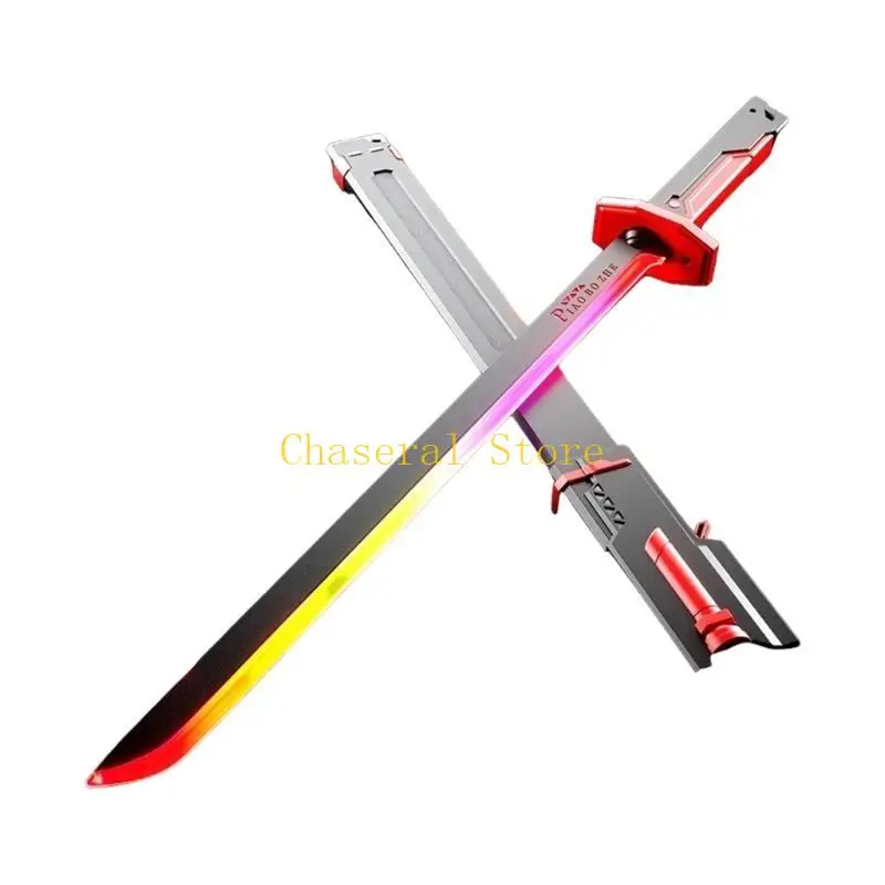 E7CE Sound Activated Light Up Sabers Toy With Energy Efficient Operations And Comfortable Handle Design