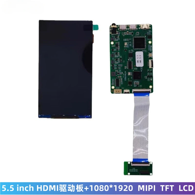 5.5-inch TFT Screen 1080x1920 HDMI To MIPI Adapter Board Supports TF Storage LCD Driver Board Kit